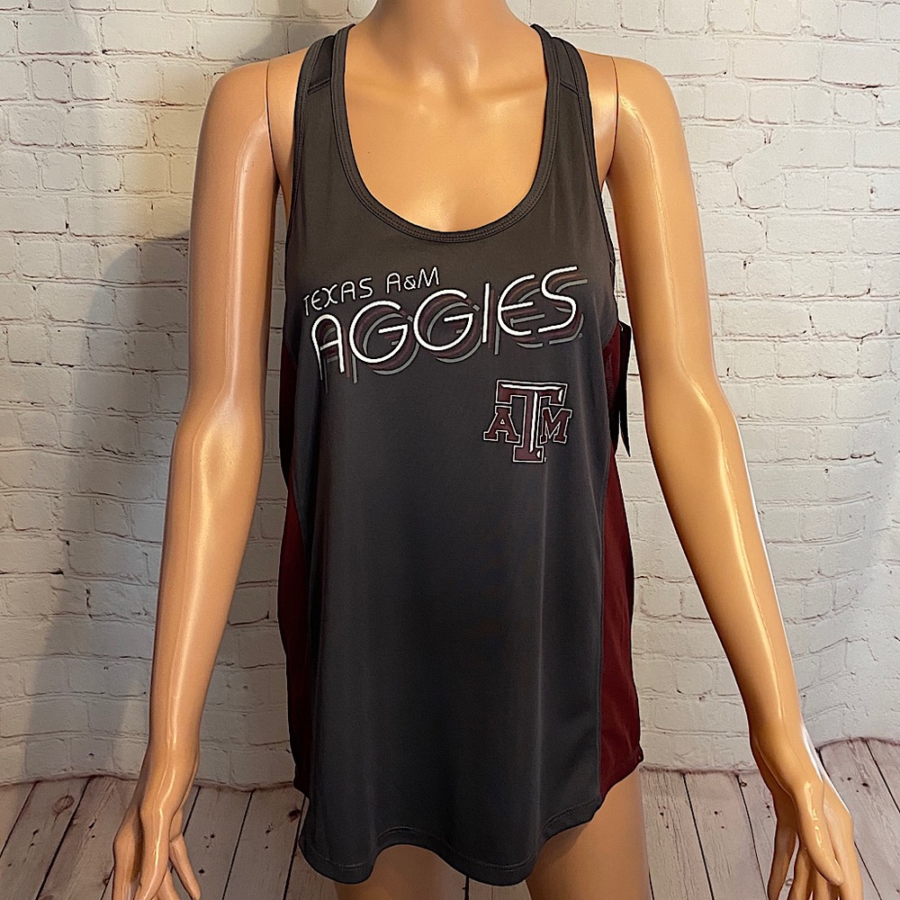 Texas A & M NWT Pro edge racer back tank top size medium nwt